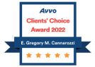 Avvo clients choice award | E. Gregroy M. Cannarozzi